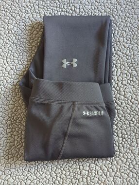 Under Armour Men's ColdGear Base 4.0 Leggings Black Medium Thermal Compression